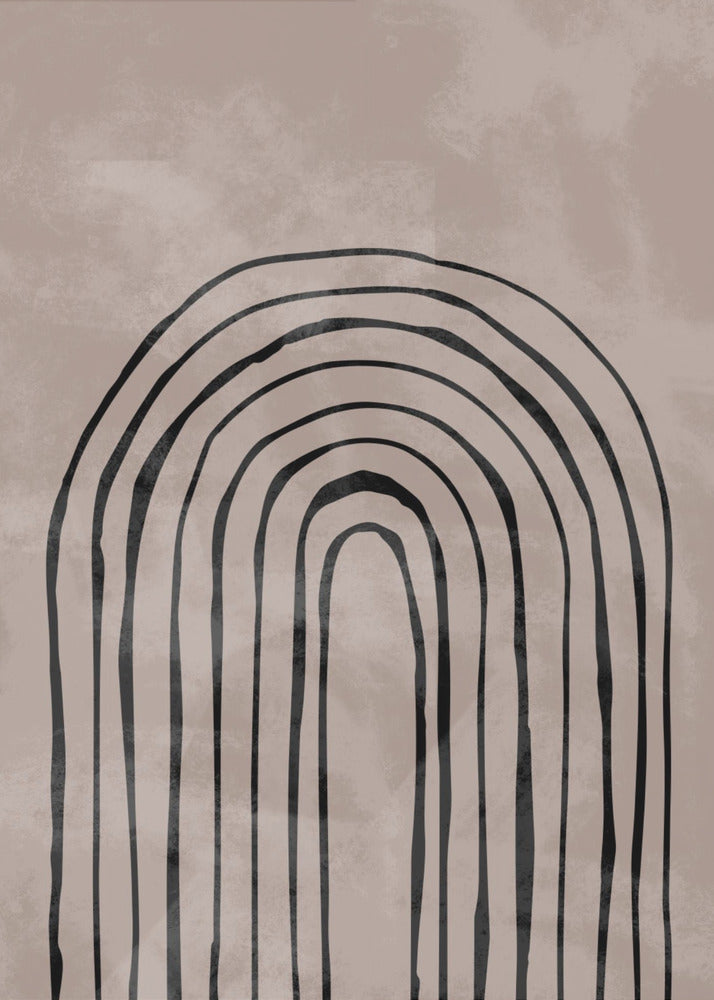 Arch_one way_004_zwart | Canvas