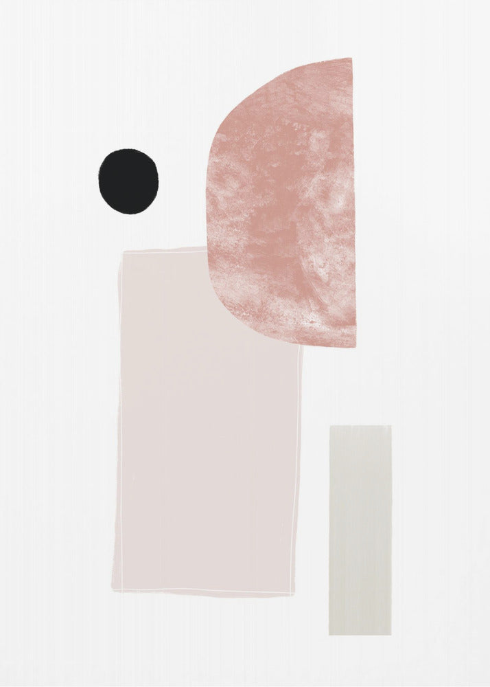 Minimalistische vormen | Canvas