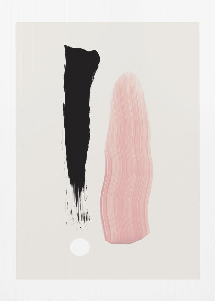 Minimalistische penseelstreken | Canvas