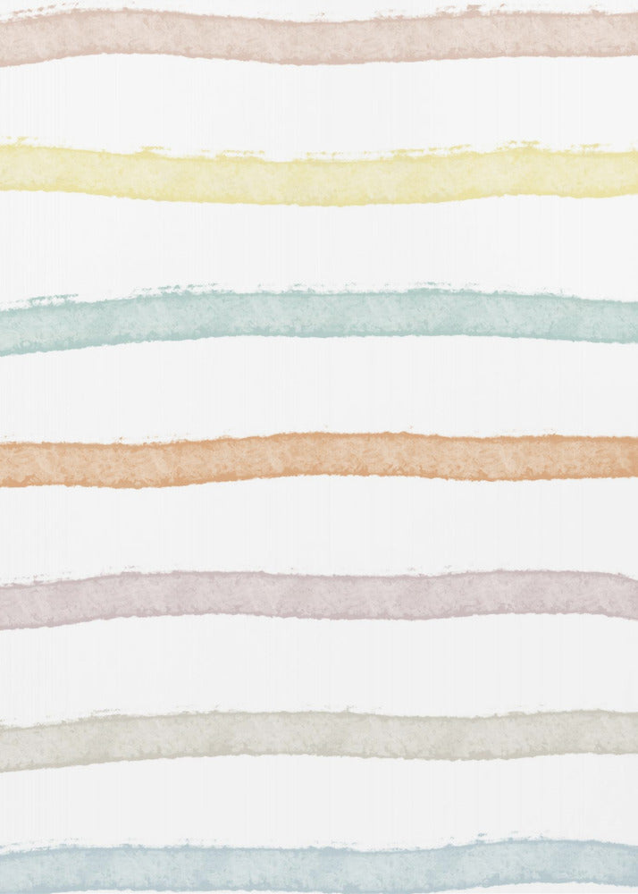 Pastel Horizon-lijnen | Poster