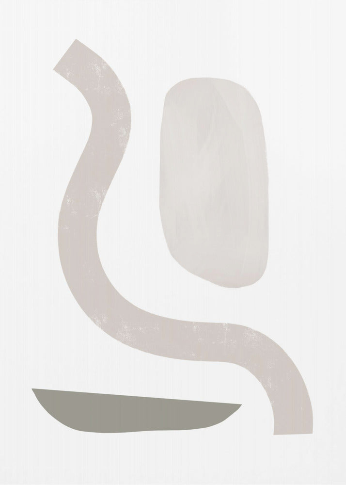 Gedempte krommen geometrie | Canvas