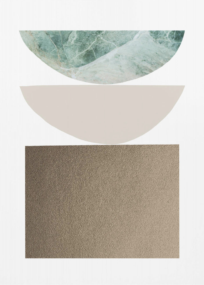 Minimalistische geometrische vormen | Canvas