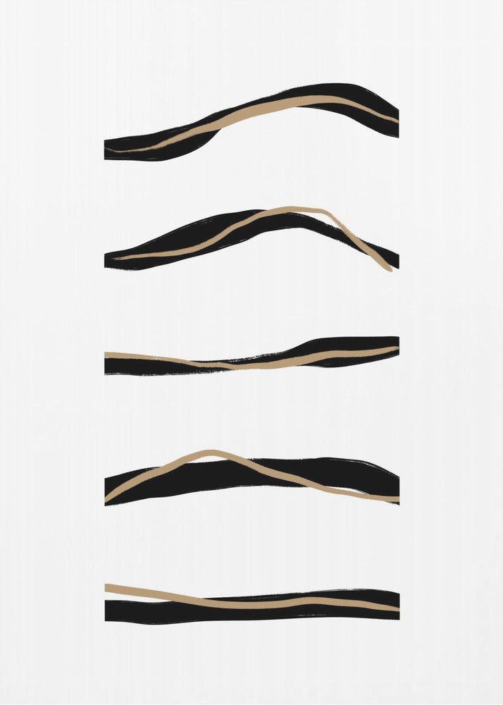 Flowing Stripes | Poster