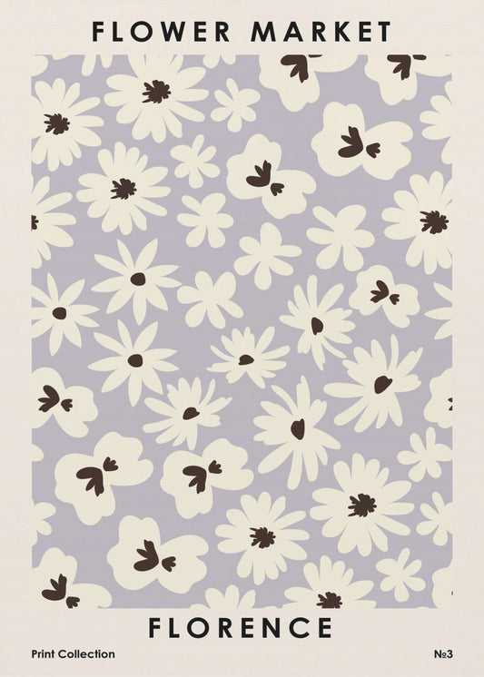 Bloemenmarkt Florence | Poster