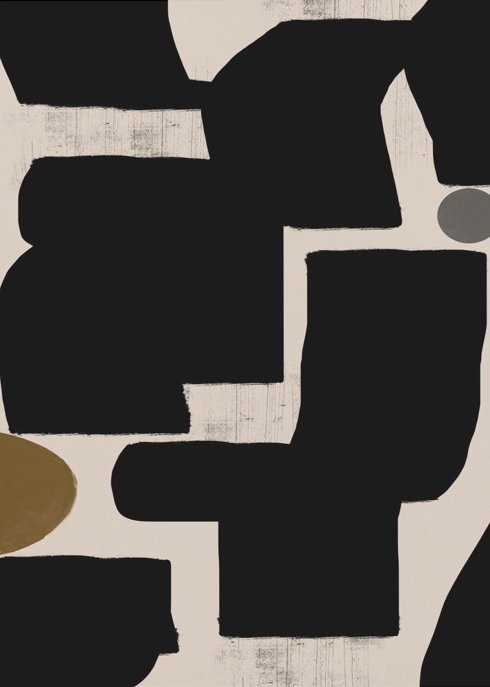 Vormen in harmonie | Canvas