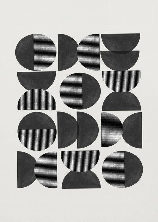 Geometrisch ritme | Poster