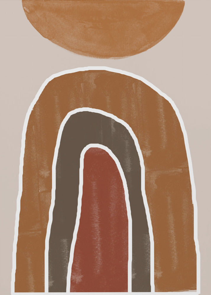 Aardse bogen | Canvas