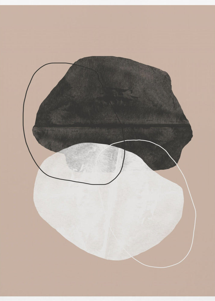 Aardse abstracties | Canvas