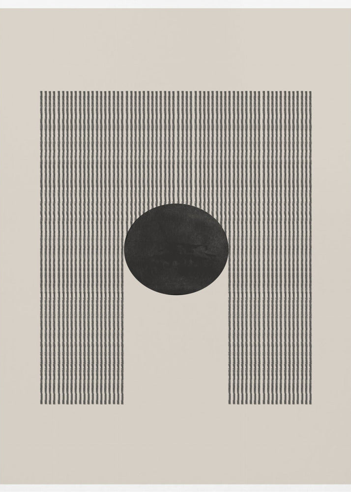 Geometrische eclips | Poster
