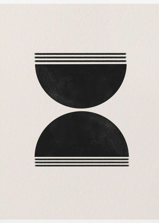 Symmetrische echo's | Canvas