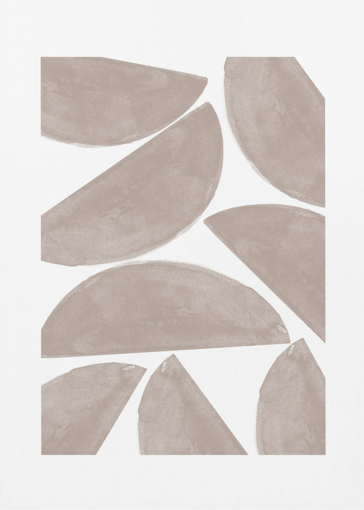 Vormen in harmonie | Canvas