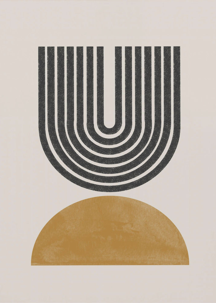 Gouden Echoes | Canvas