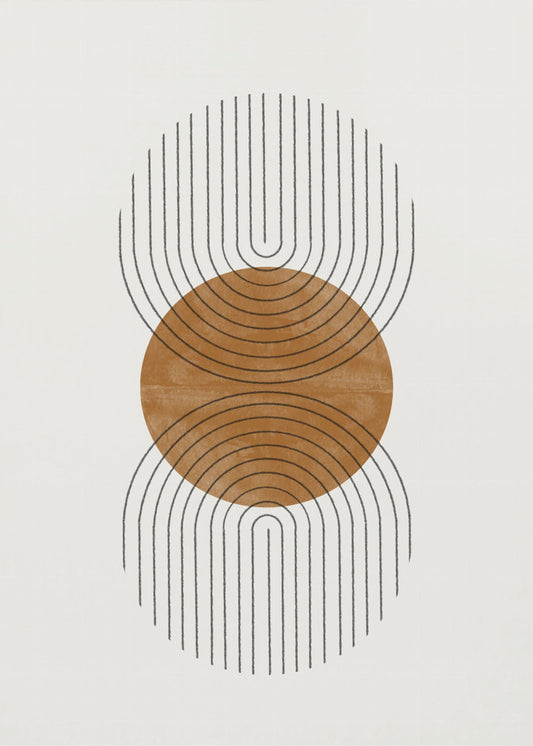 Symmetrische echo's | Canvas