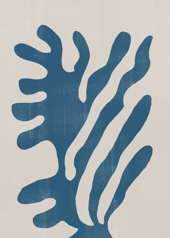 Blauwe Koraal Dans | Canvas