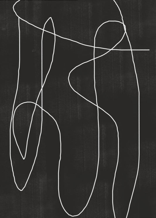 Abstracte lijn nr. 2. | Canvas