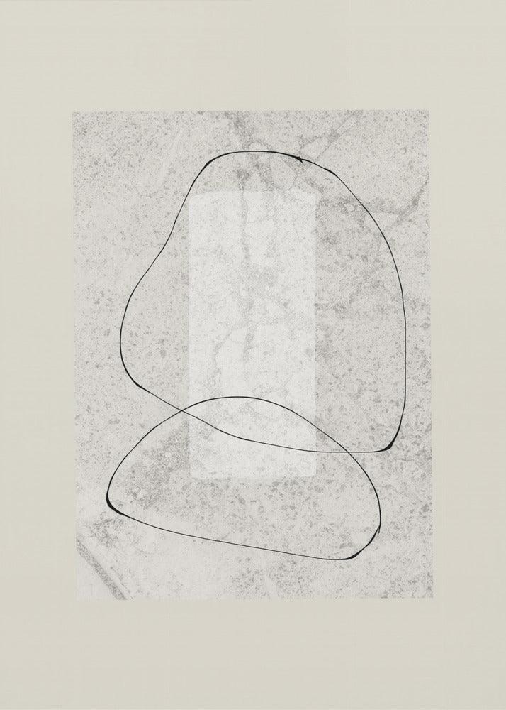 Minimalistische rondingen | Canvas