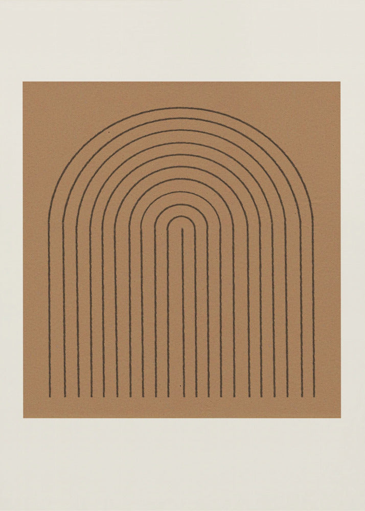 Concentrische harmonie | Canvas