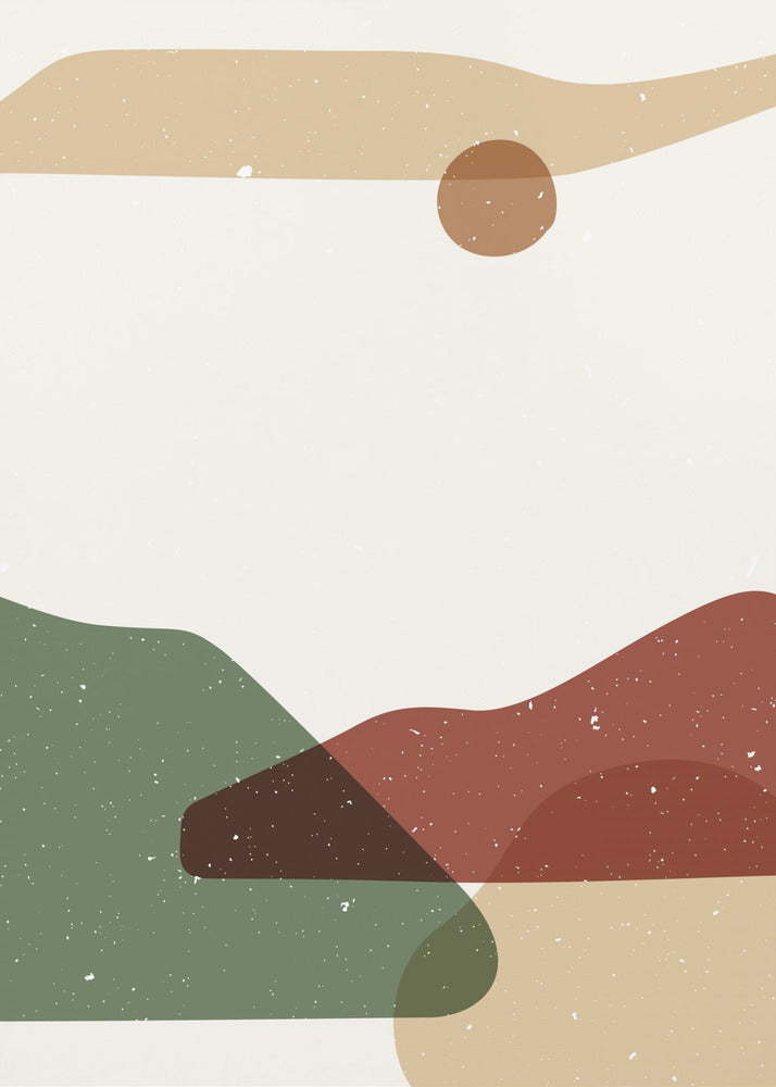 Abstracte compositie 13 | Canvas