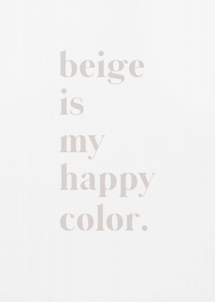 Beige Bliss | Canvas