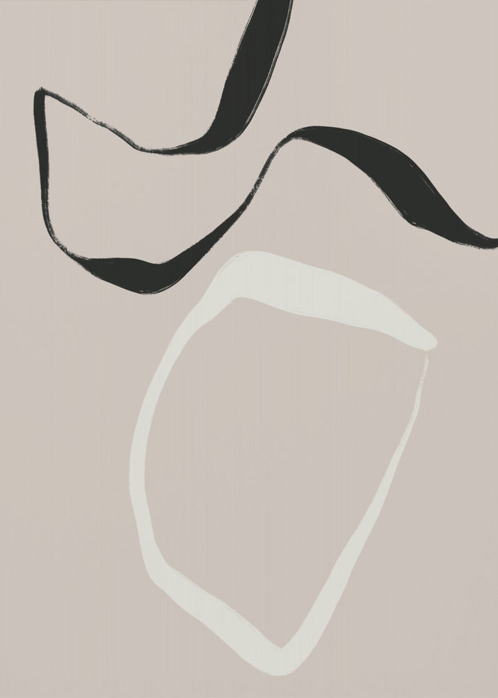 Zwevende vormen | Canvas