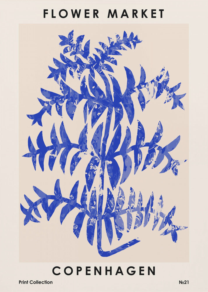 Bloemenmarkt. Kopenhagen | Poster