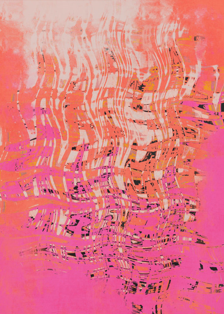 Levendige golven | Canvas