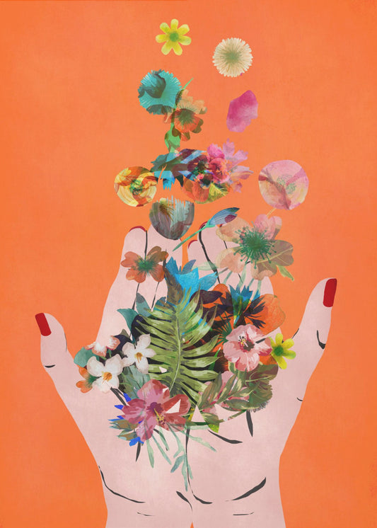 Bloemenuitgave | Canvas