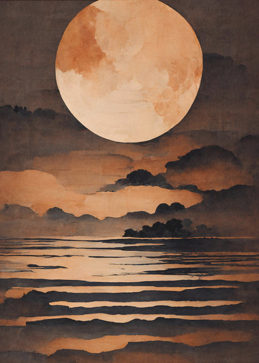 Full Moon | Canvas