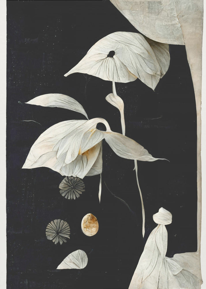 Mystieke bloemen | Canvas