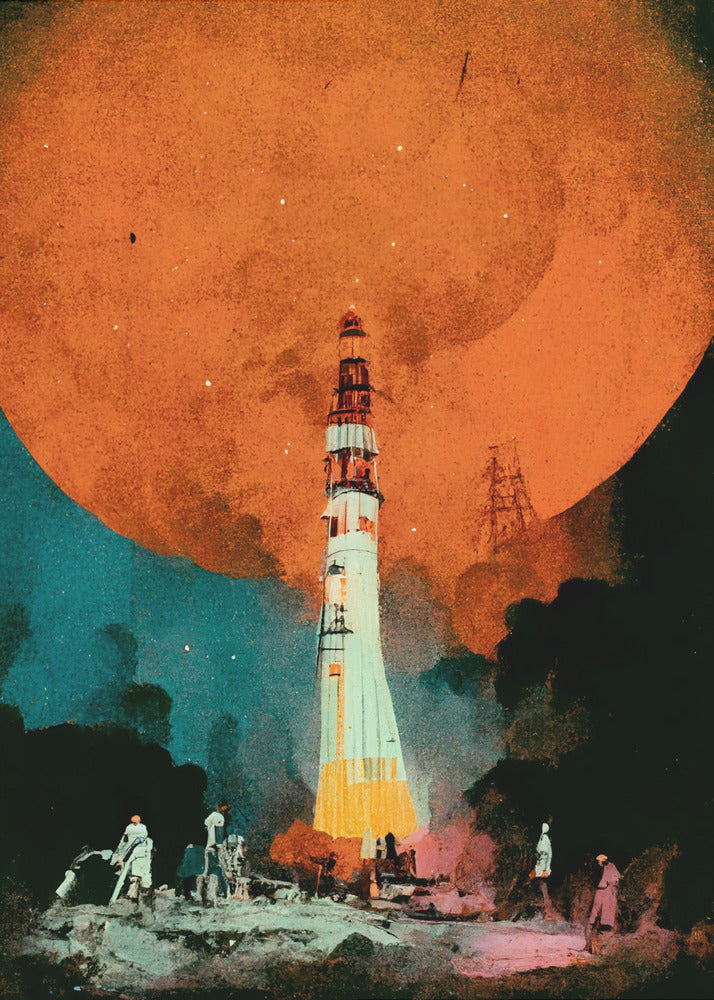 Maanlancering | Poster