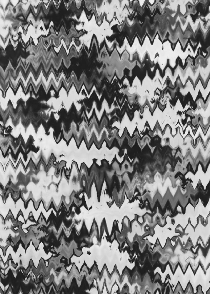 Zigzag Monochroom | Canvas