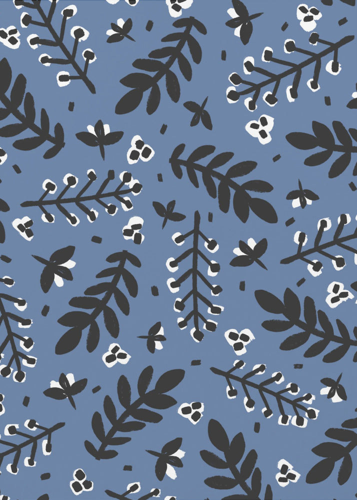 Leafy Nightscape | Poster