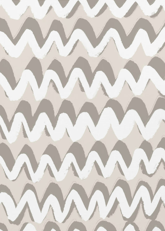 Zigzag Sereniteit | Canvas