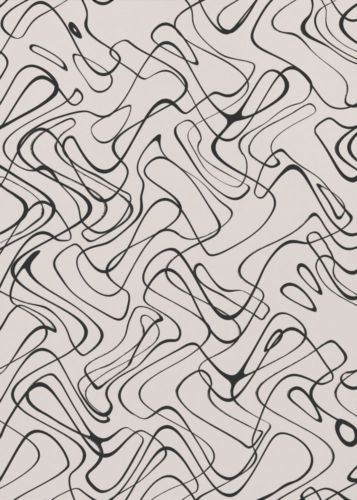 Flowing Lines Dance | Canvas