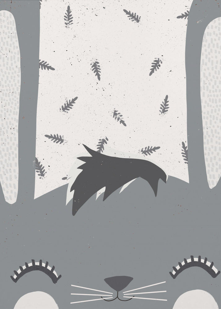 Snorhaarige sereniteit | Poster