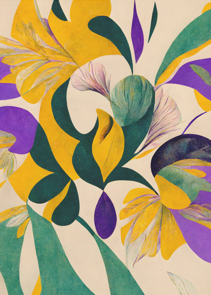 Lentebloemen | Canvas