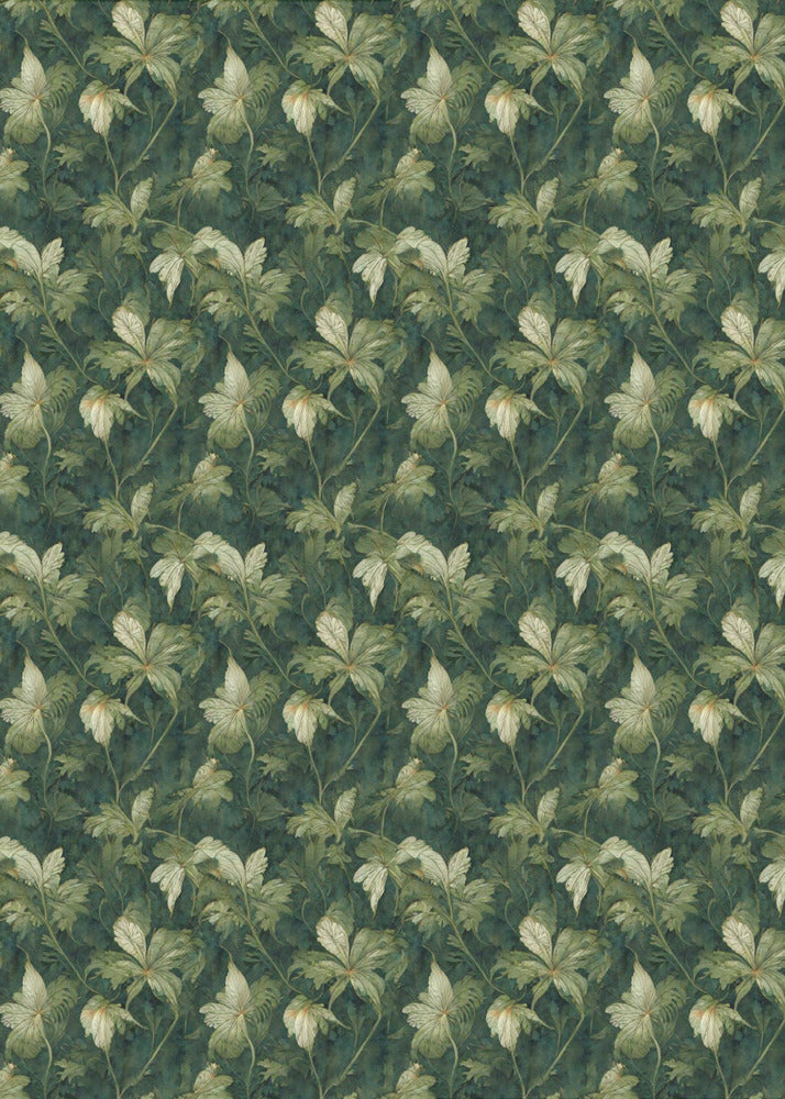 Groene Bloesem Wandtapijt | Canvas