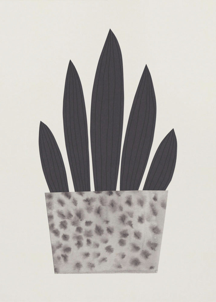 Plant in een pot #1 | Poster