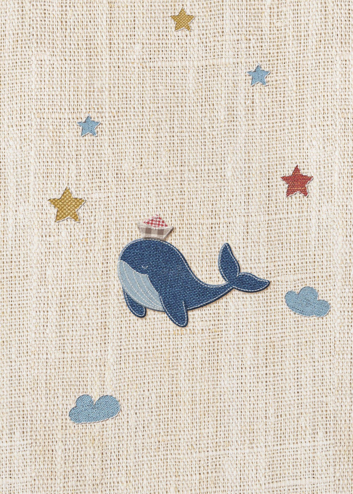 Schattige walvis | Canvas