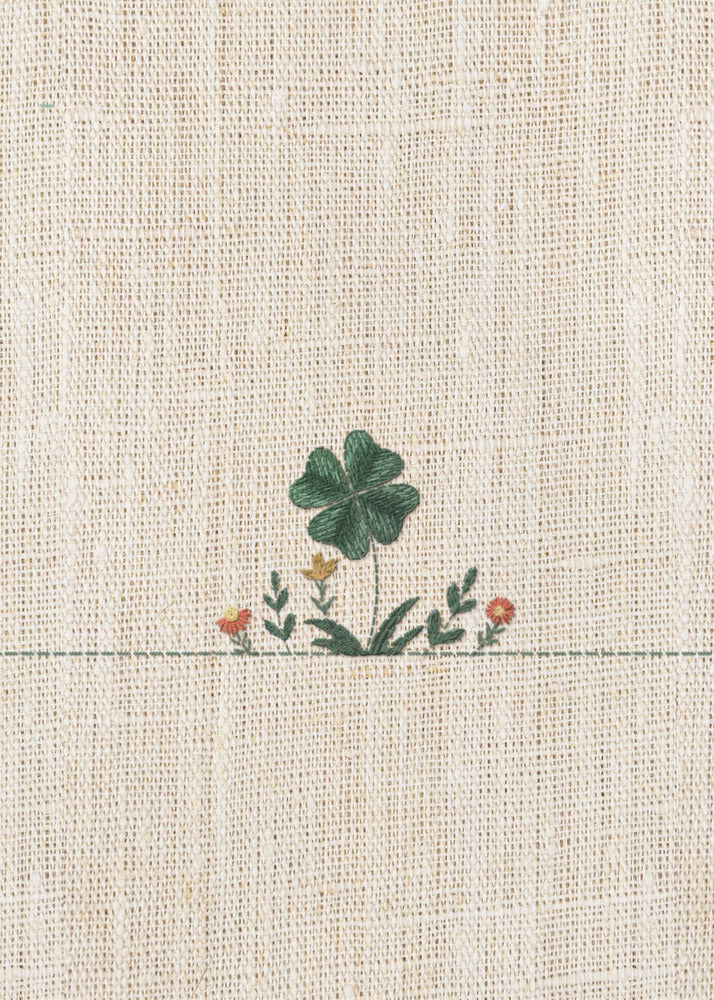 Lucky Clover Embroidery | Poster