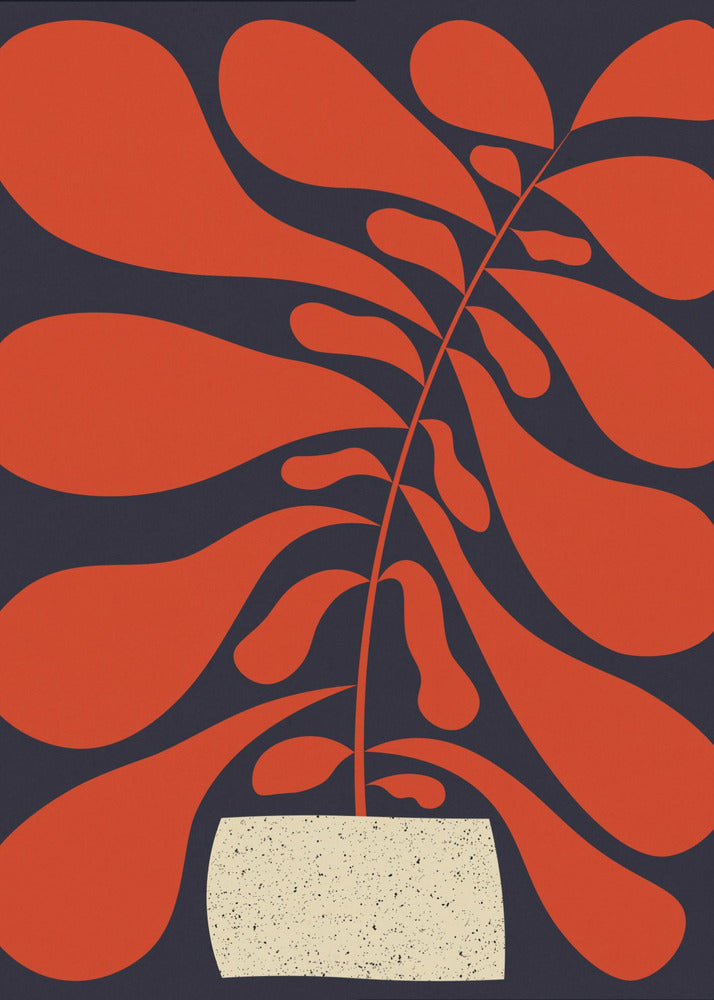 Luie plant #1 | Poster