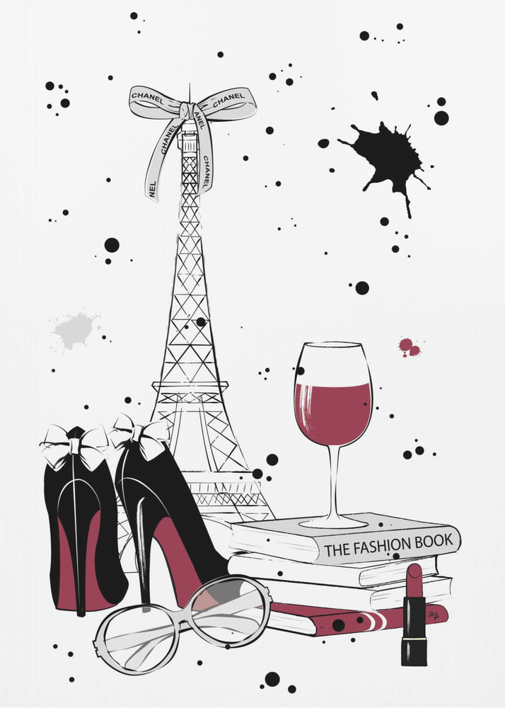 Chique Parijse Nacht | Poster