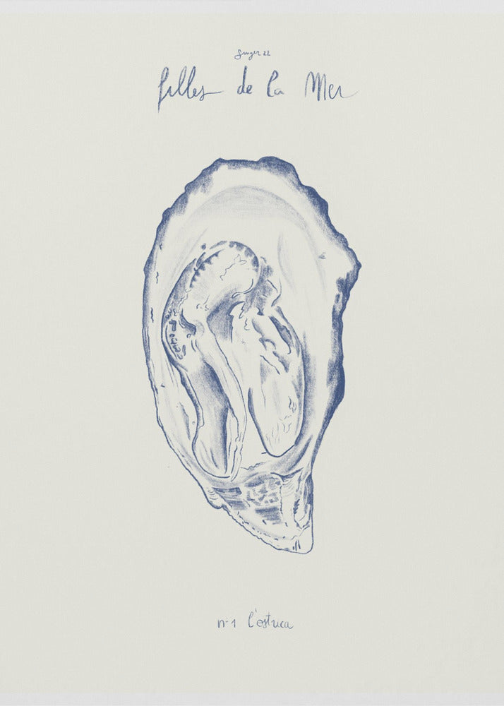 Filles de la mer n.1 - L'ostrica | Canvas
