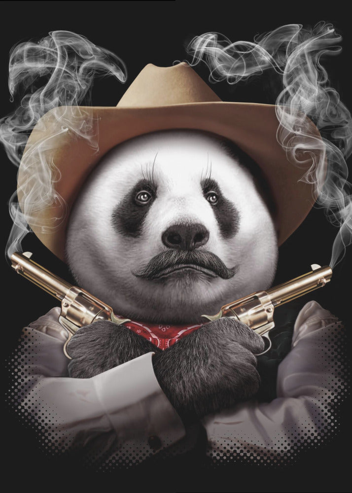 panda kruisgeweer | Poster