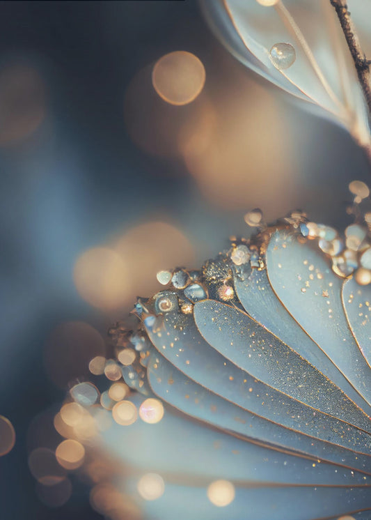 Dauwbloemige elegantie | Canvas