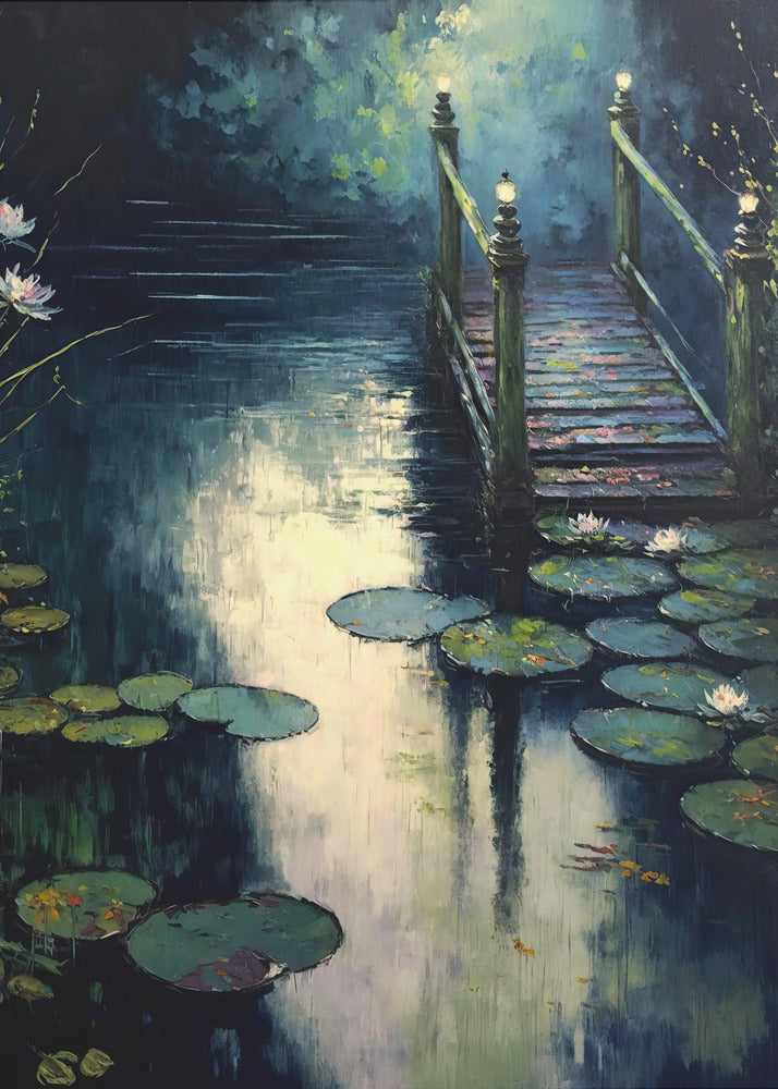 Schemerbrug | Canvas