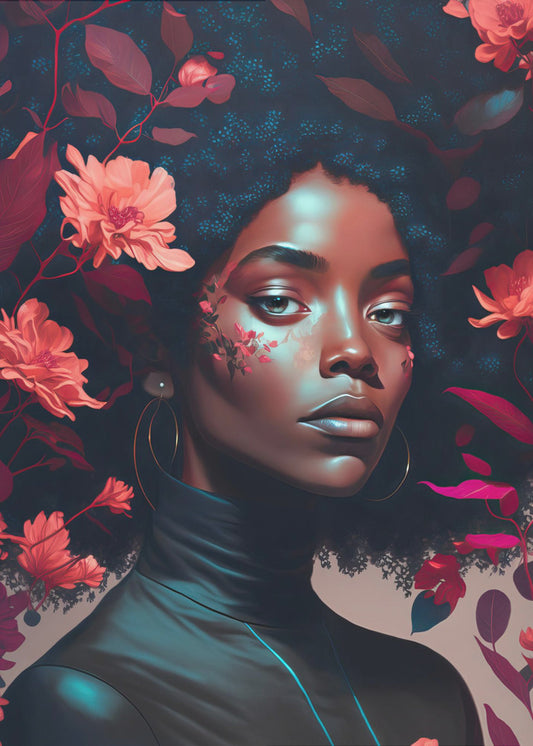 Bloemen Majesteit | Poster