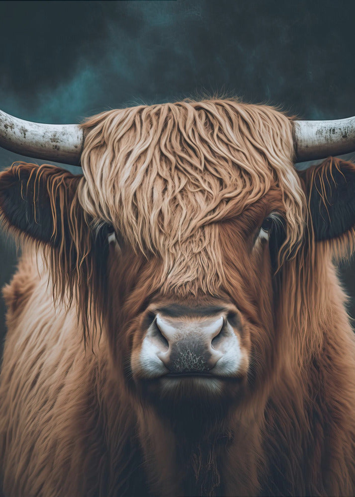 Majestueuze Hooglander | Canvas