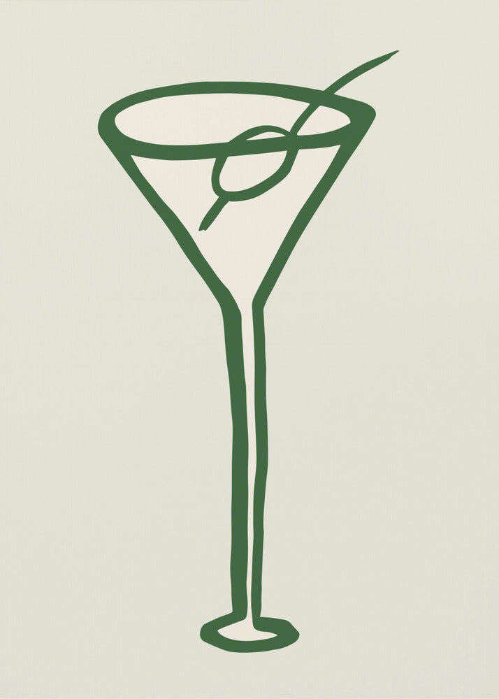 Cocktailgroen | Canvas