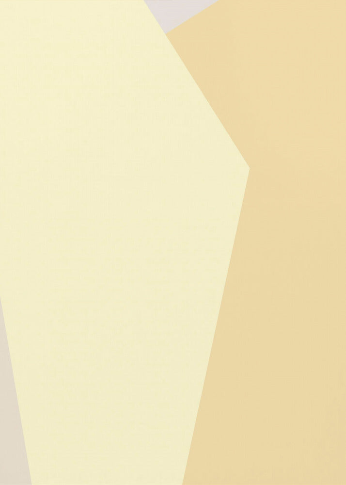 Abstract Geel | Canvas